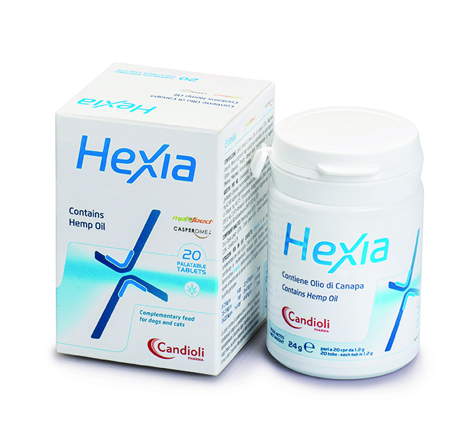 Hexia with hemp oil 20 tabs