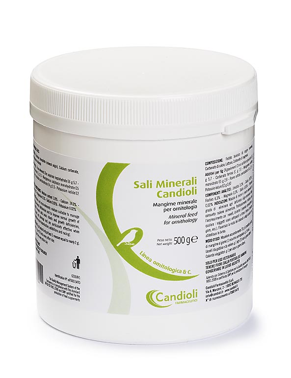 Mineral salts 500 gr jar